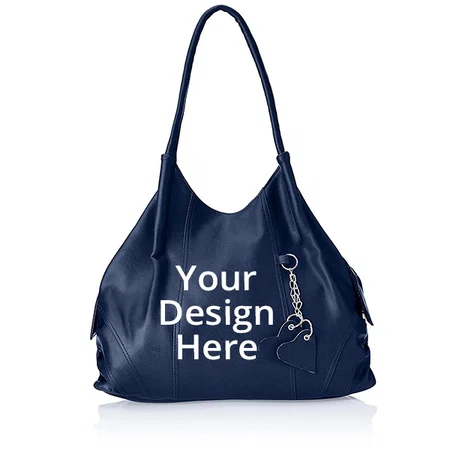 Blue Customized Women's Stylish Handbag