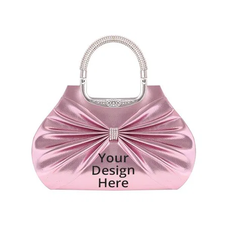 Pink Customized  Women's Shoulder Bag