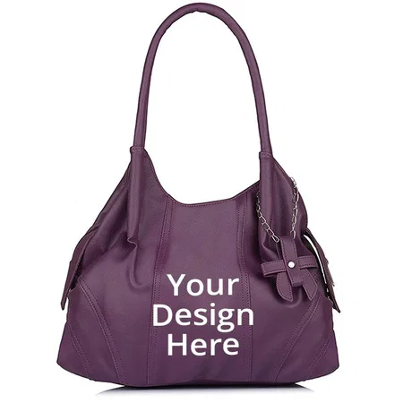 Purple Customized Women's Handbag