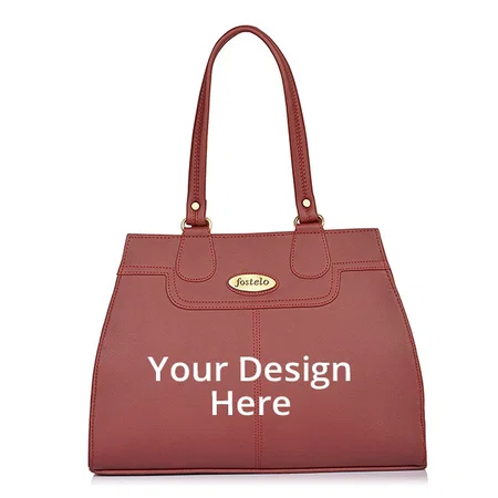 Maroon Customized Fostelo Women's Handbag