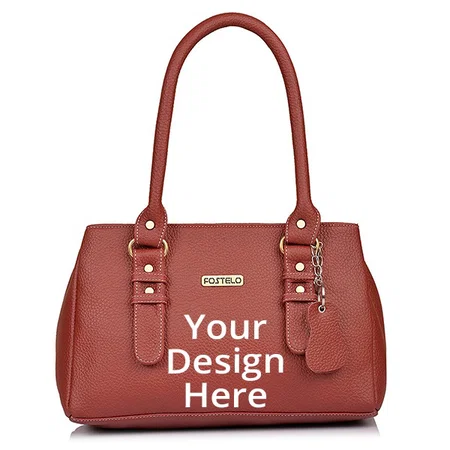 Maroon Customized Fostelo Women's Handbag