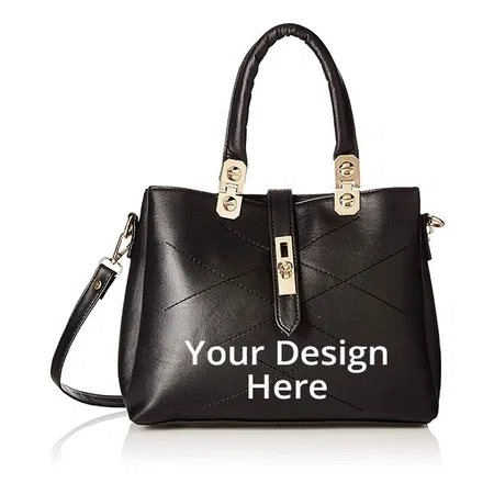Black Customized Women's Handbag