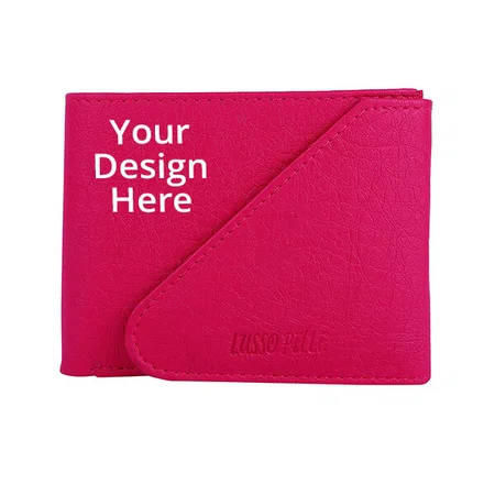 Pink Customized Women's Wallet
