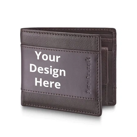 Brown Customized Leather Men's Wallet