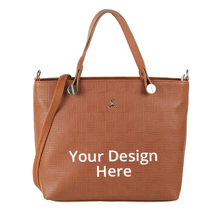 Brown Customized Mochi Women's Handbag