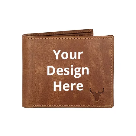 Brown Customized Leather Wallet for Men