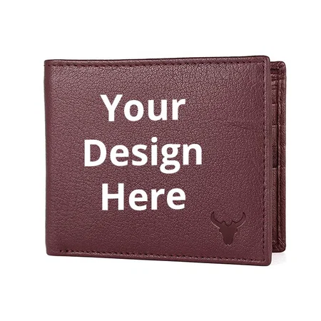 Brown Customized Leather Men's Wallet