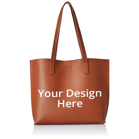 Tan Customized Women's Handbag
