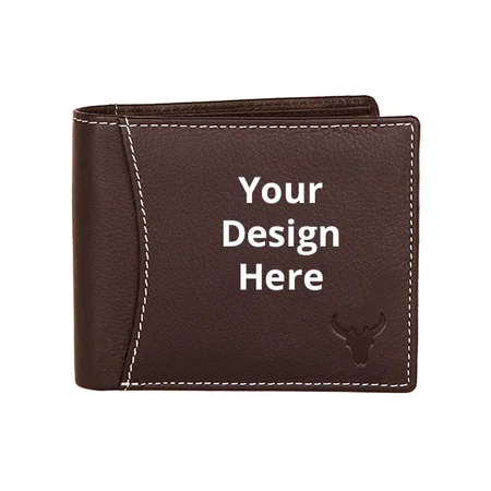 Brown Customized Leather Men's Wallet