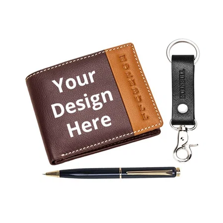 Tan Customized Men's Wallet