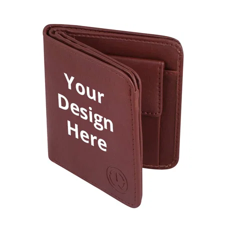Maroon Customized TnW Leather Men's Wallet