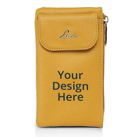 Ocher Customized Lavie Faux Leather Women's Wallet