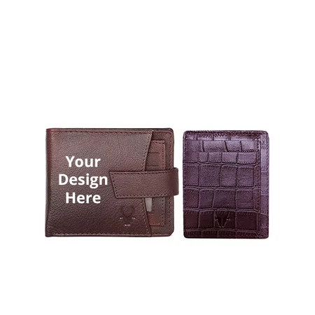 Brown Customized Wildhorn Leather Men's Wallet